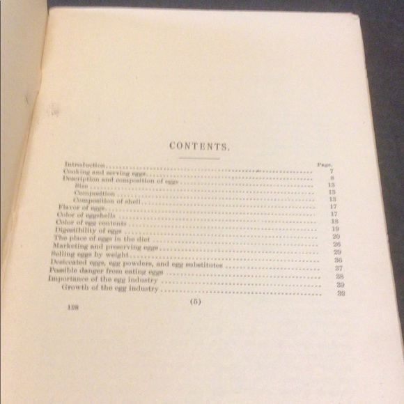 Rare 1906 USDA Eggs and their uses as food booklet - Picture 6 of 7